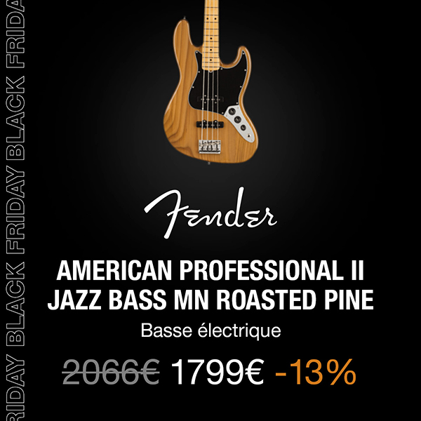 Fender - American Professional II Jazz Bass MN Roasted Pine