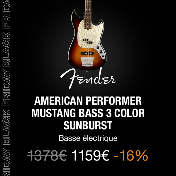 Fender - American Performer Mustang Bass 3 Color Sunburst