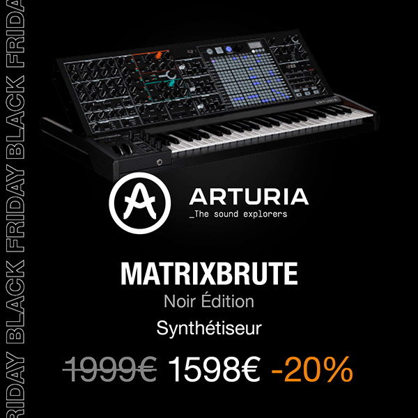 Arturia - MatrixBrute Noir Edition