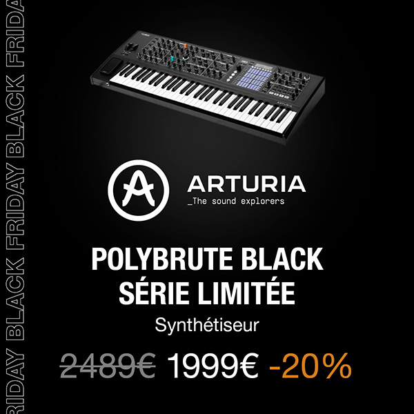 Arturia - Polybrute Black Série Limitée