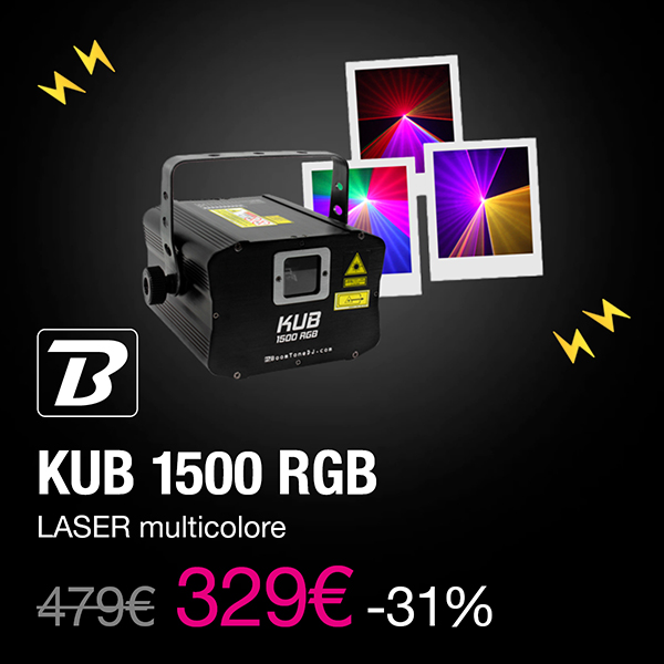 BoomTone DJ - KUB 1500 RGB