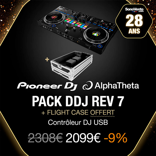 Pioneer DJ - DDJ REV 7 + flight case