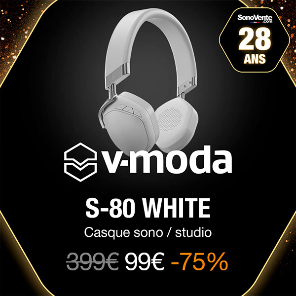 V-Moda - S-80 white