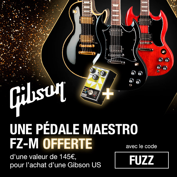 Gibson  - Une pédale offerte !