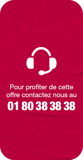 Contactez-nous au 01 80 38 38 38