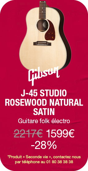 Gibson - J-45 Studio Rosewood Natural Satin