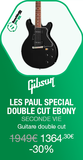 Gibson - Les Paul Special Double Cut Ebony Stock B