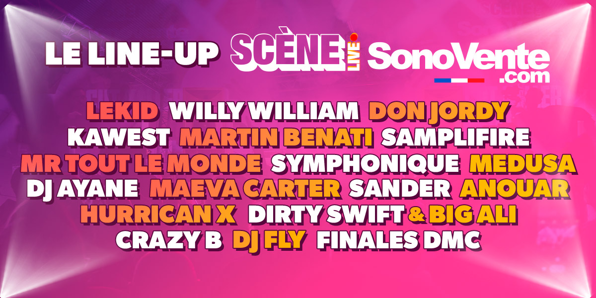 Programme de la scène SonoVente.com 2026