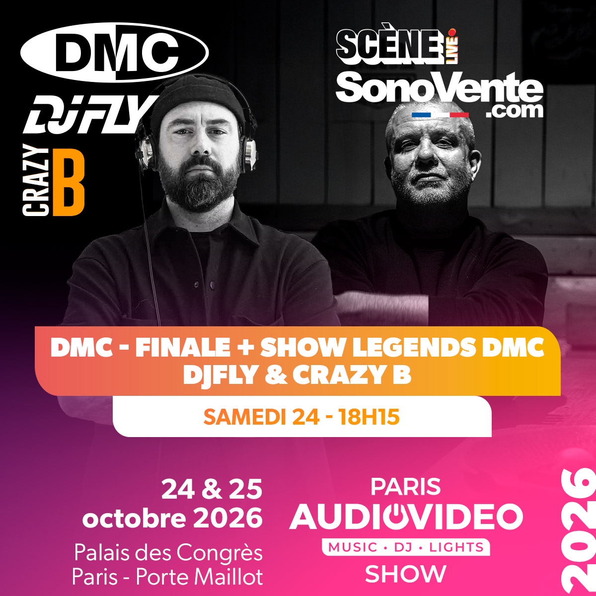 DMC Official - Finale + Show Legends DMC DJFLY & Crazy B