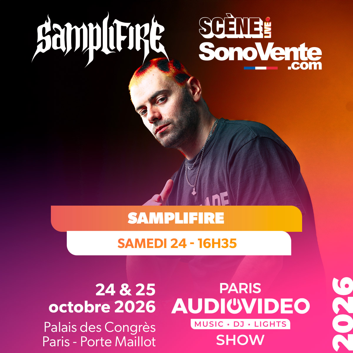 Samplifire – Show + présentation Amblem